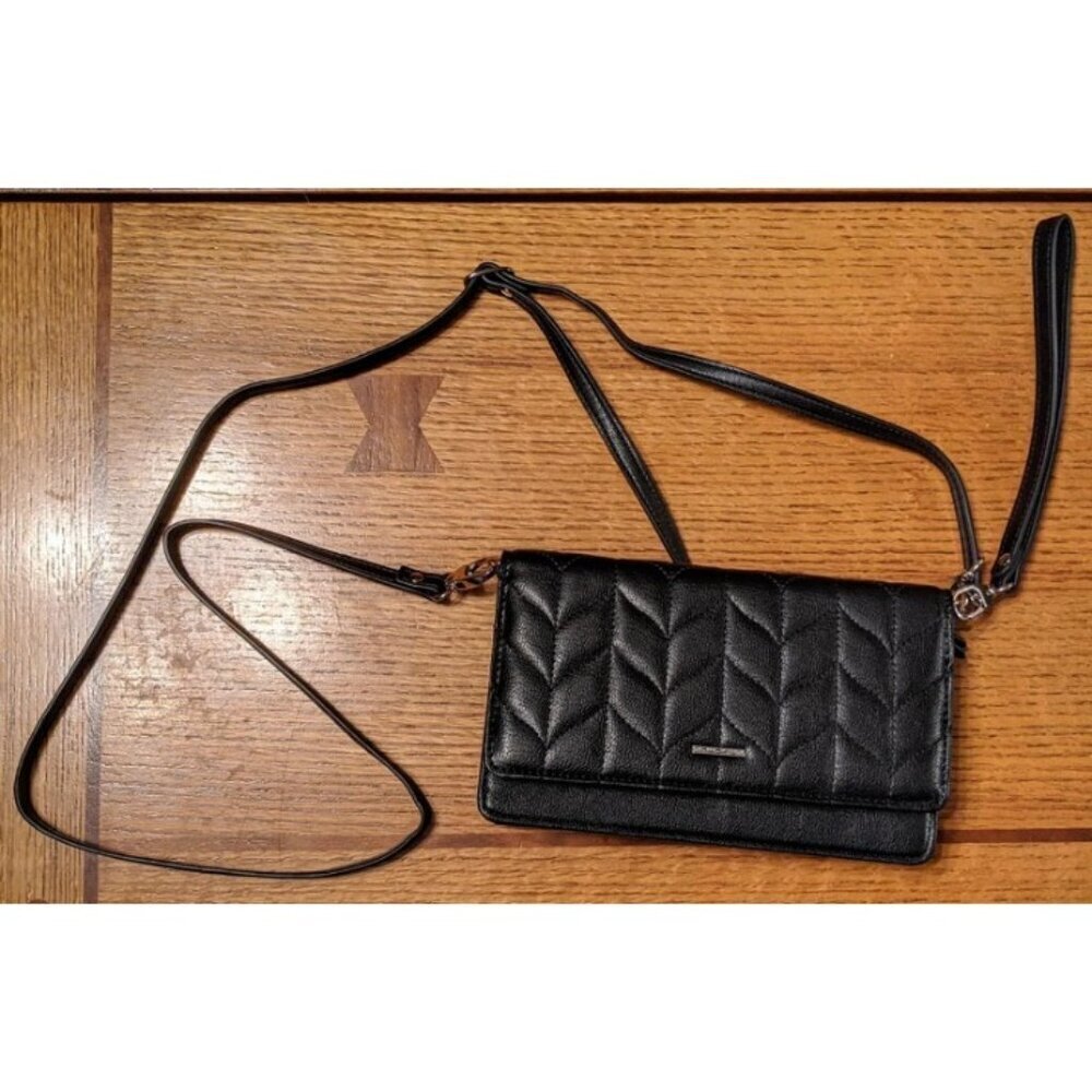 Compact Crossbody Bag Women RFID Wallet Purse 5 Ways